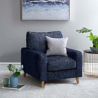 ACCENT CHAIR- VELVET PADDED STRIPED ACCENT CHAIR- VELVET PADDED STRIPED
