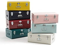 STORAGE TRUNKS, VELVET STORAGE BOXES