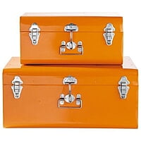 STORAGE TRUNKS, VELVET STORAGE BOXES