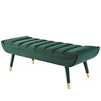 SOFA- VELVET ENTRYWAY BENCH SOFA- VELVET ENTRYWAY BENCH