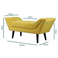 SOFA- VELVET ENTRYWAY BENCH SOFA- VELVET ENTRYWAY BENCH