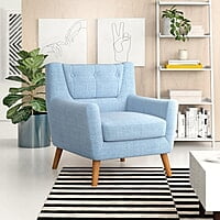 ACCENT CHAIR- VELVET PADDED STRIPED ACCENT CHAIR- VELVET PADDED STRIPED