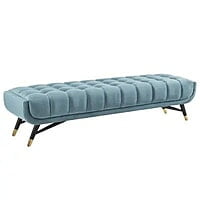 SOFA- VELVET ENTRYWAY BENCH SOFA- VELVET ENTRYWAY BENCH