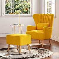 FOOTSTOOL AND OTTOMAN