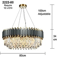 LUXURY WALL LIGHTS AND CHANDELIERS